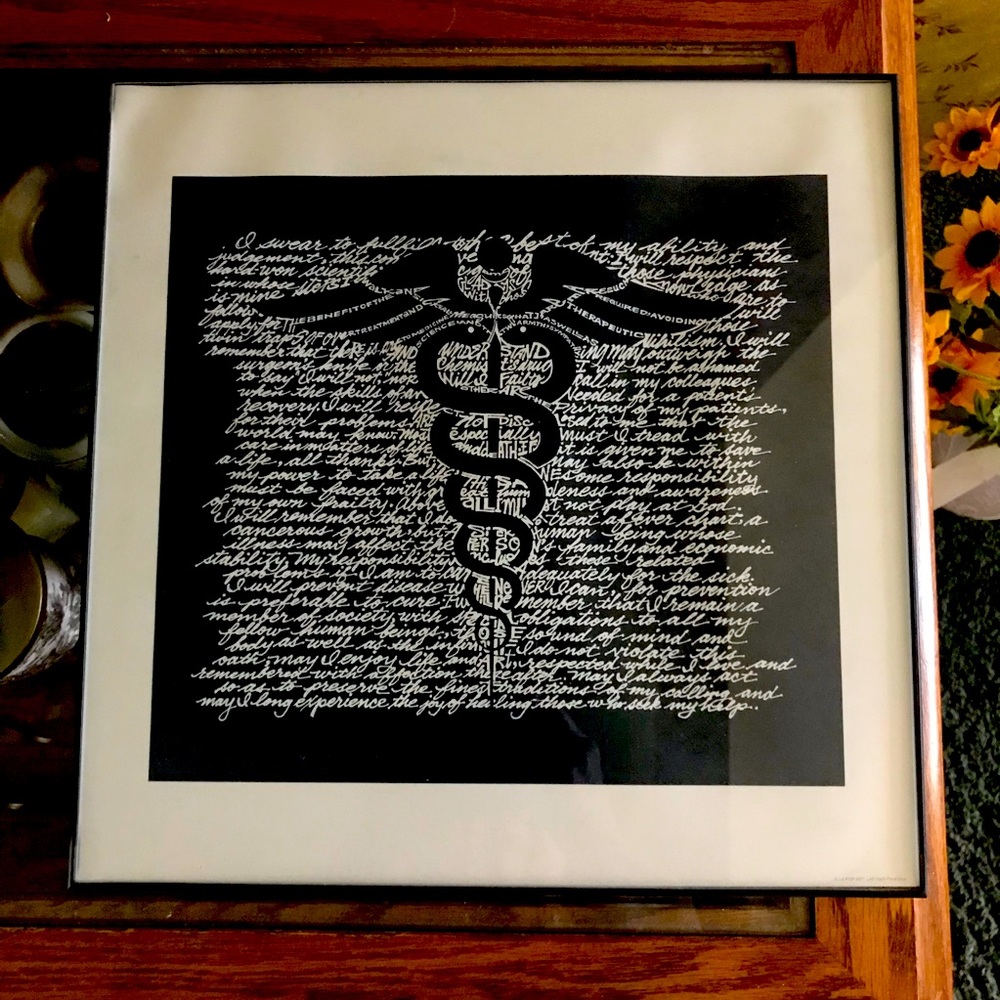 Medical Theme Wall Hanging